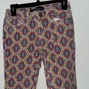 BDG Multicolor Patterned Ankle & Cropped Jeans